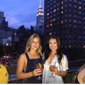 Urban Outfitters Navy Dress